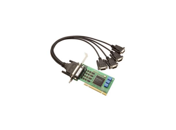 Moxa CP-114UL-DB9M 4 port RS-232/422/485 PCI Low-pro. 